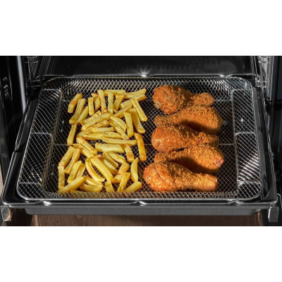 Духова шафа Hansa електрична, 77л, A+, дисплей, конвекція, чорний