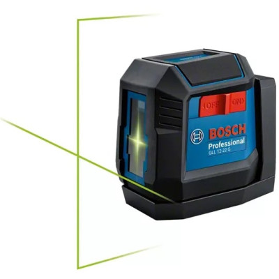 Нівелір лазерний Bosch Professional GLL 12-22 G до 12м 0.3мм/м зелений промінь чохол 0.35кг Нівелір лазерний Bosch Professional GLL 12-22 G до 12м 0.3мм/м зелений промінь чохол 0.35кг