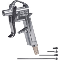 Пістолет продувний Einhell з насадками 20/50/95/220мм, 8бар, 4шт, 0.2кг Пістолет продувний Einhell з насадками 20/50/95/220мм, 8бар, 4шт, 0.2кг