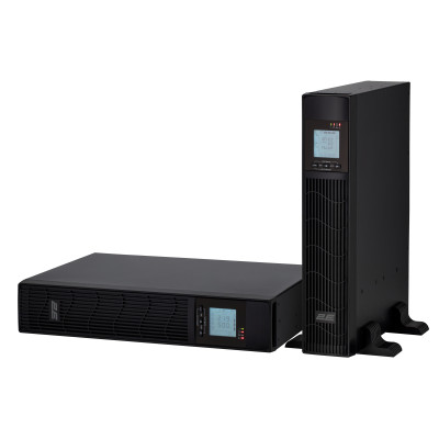 Источник бесперебойного питания 2E PS1000RT, 1000VA/800W, RT2U, LCD, USB, 3xC13 (2E-PS1000RT)
