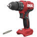 Шурупокрут-дриль ударний акумуляторний SKIL 3021 CA 20В 55Нм 450·1700об/хв 0.92кг без АКБ та ЗП