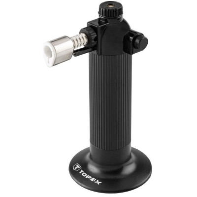 Topex Паяльник газовий, 1300°C, паливо 10мл, п'єзозапалювання Topex Паяльник газовий, 1300°C, паливо 10мл, п'єзозапалювання