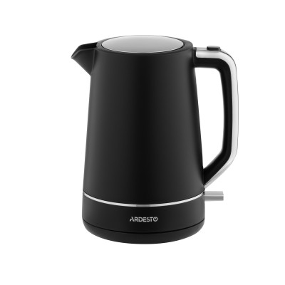 Електрочайник ARDESTO Timeless Elegance, 1.7л, Otter, пластик, чорний матовий Електрочайник ARDESTO Timeless Elegance, 1.7л, Otter, пластик, чорний матовий