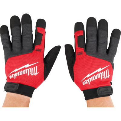 Рукавички робочі Milwaukee PERFORMANCE,поліестер/спандекс/нітрил, р.10/XL, чорні