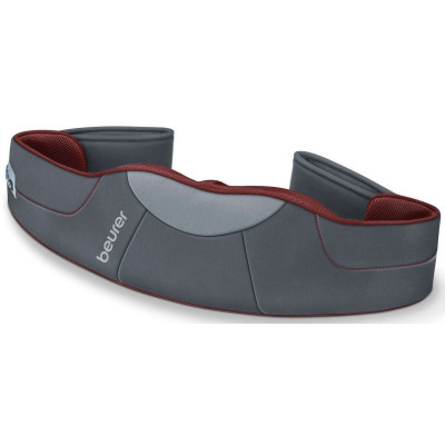 Масажний пояс Beurer для шиї, спини, ніг, від мережі, 3 режима, підігрів, сіро-червоний Масажний пояс Beurer для шиї, спини, ніг, від мережі, 3 режима, підігрів, сіро-червоний