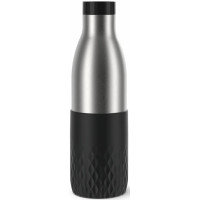 Термопляшка Tefal Bludrop, 700мл, нержавіюча сталь, чорний Термопляшка Tefal Bludrop, 700мл, нержавіюча сталь, чорний