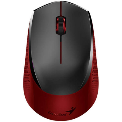 Мышь Genius NX-8000S, Silent, WL, красный (31030025401)