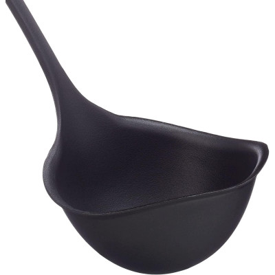 Fiskars Ополоник Essential, 28см, пластик, чорний