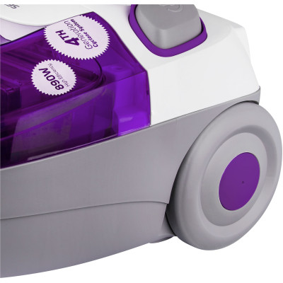 Sencor Пилосос контейнерний Allegro, 890Вт, конт пил -1.5л, НЕРА, фіолетово-сірий Sencor Пилосос контейнерний Allegro, 890Вт, конт пил -1.5л, НЕРА, фіолетово-сірий
