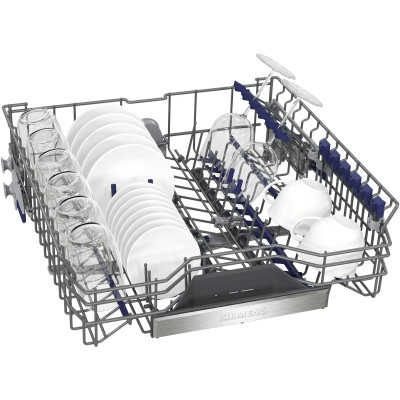 Посудомийна машина Siemens вбудована, 14компл., A, 60см, дисплей, Zeolit, drying assist, білий