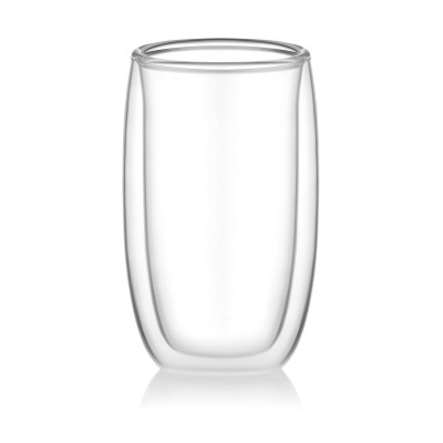 ARDESTO Набір чашок з подвійними стінками, 380мл, 2шт, боросилікатне скло, прозорий ARDESTO Набір чашок з подвійними стінками, 380мл, 2шт, боросилікатне скло, прозорий