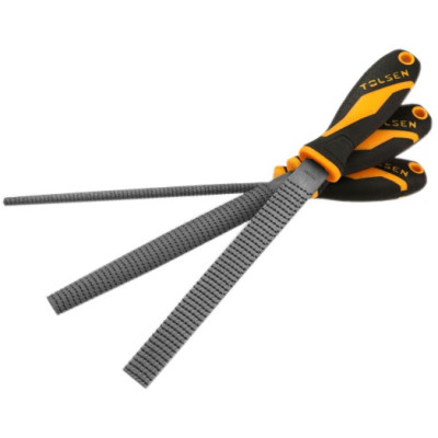 Напилок по дереву Tolsen, набір 3шт Напилок по дереву Tolsen, набір 3шт