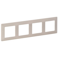 Рамка 4 поста Legrand Valena LIFE, слонова кістка