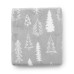 Плед ARDESTO Flannel, 160х200см, 100% поліестер, ялинки