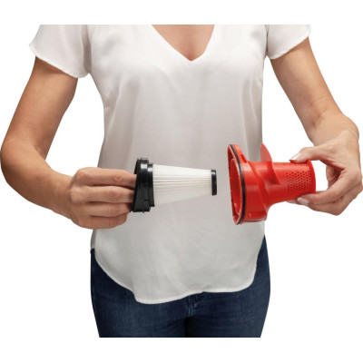 Пылесос Gorenje беспроводной, 138Вт, автономная работа до 60мин, HEPA, 2 в 1, подсветка, индикатор, щетка- электротурбо, черный