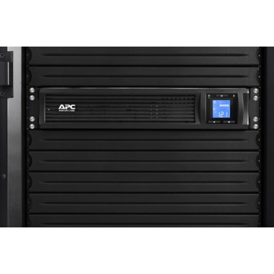 Джерело безперебійного живлення APC Smart-UPS C 1000VA/600W, RM 2U, LCD, USB, SmartConnect, 4xC13