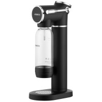 Сифон для газування води ARDESTO, підключення балону- різьба, пляшка 1л, важіль,  чорний