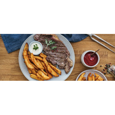 Мультипіч Tefal EasyFry&Grill XXL, 1830Вт, чаша-6.5л, сенсорне керув., 8 програм, пластик, чорно-синій Мультипіч Tefal EasyFry&Grill XXL, 1830Вт, чаша-6.5л, сенсорне керув., 8 програм, пластик, чорно-синій