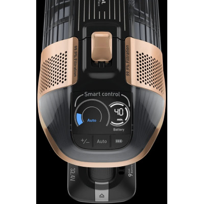 Пилосос Rowenta безпровідний X-Force Flex 15.60, 230Вт, вологе прибирання, конт пил -0.9л, автон. робота до 80хв, НЕРА, підсвітка, гнучка насадка, чорний Пилосос Rowenta безпровідний X-Force Flex 15.60, 230Вт, вологе прибирання, конт пил -0.9л, автон. робота до 80хв, НЕРА, підсвітка, гнучка насадка, чорний