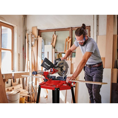 Einhell Пила торцовочна TC-SM 2531/2 U, 1900Вт, диск 254x30x2,8мм, 4800 об/хв, 17.76кг