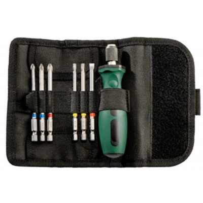 Викрутки Metabo 6 біт, SL,PH,PZ,Torx набір 7шт