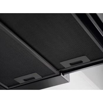 Витяжка Electrolux телескопічна, 59см, 410м.куб/год., чорний