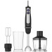 Блендер Ardesto погружной 800Вт, 3в1, чаша-600мл, чоппер-500мл, черно-серебристый (HBG-800BDWHCH)