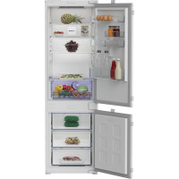 Холодильник Beko вбудований з нижн. мороз., 177x55x55, xолод.відд.-194л, мороз.відд.-76л, 2дв., E, NF, білий