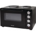 Міні піч Gorenje, 30л, 52x32х40.5см, 2 електричні конф., чорний