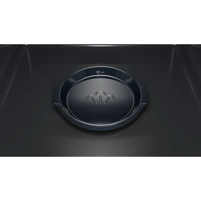 Духова шафа Siemens електрична, 76л, A, дисплей, конвекція, телескопічні направляючі, чорний