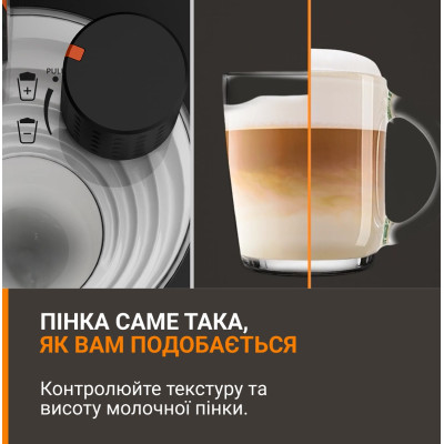Кавомашина Krups Sensation Elite Hot&Cold, 1.7 л, зерно, автомат.капучинатор, дисплей, авторецептів - 24, сенcор.керування, сріблястий-чорний Кавомашина Krups Sensation Elite Hot&Cold, 1.7 л, зерно, автомат.капучинатор, дисплей, авторецептів - 24, сенcор.керування, сріблястий-чорний