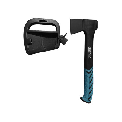 Сокира універсальна Konner&Sohnen KS CA640 руків'я склопластик прогумоване покриття PTFE 35,5см 640гр