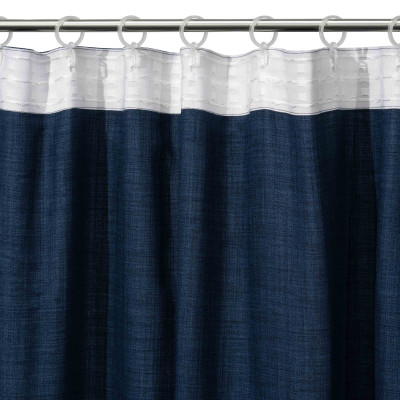 Штора ARDESTO 150х270см, рогожка, 100% поліестер, синій темний
