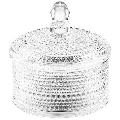 Цукерниця ARDESTO Verbena, 12.5см, скло, прозорий Цукерниця ARDESTO Verbena, 12.5см, скло, прозорий