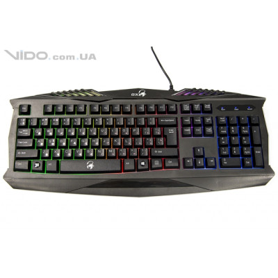 Клавіатура мембранна Genius Scorpion K-220, 104key, USB-A,  чорний