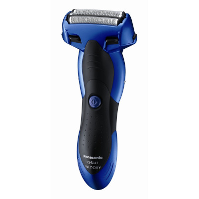 Бритва електр. Panasonic сіткова, 7600 об/хв, бритв.головок-3, Li-Ion, сух.+волог., тример, чорно-синій Бритва електр. Panasonic сіткова, 7600 об/хв, бритв.головок-3, Li-Ion, сух.+волог., тример, чорно-синій