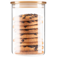 Банка для зберігання ARDESTO Fresh 900мл, скло, пластик, прозорий