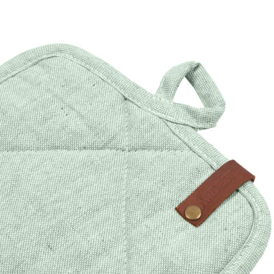 Прихватка ARDESTO Oliver, 20х20см, 100% бавовна, нап-ч: ватин, аквамарин Прихватка ARDESTO Oliver, 20х20см, 100% бавовна, нап-ч: ватин, аквамарин