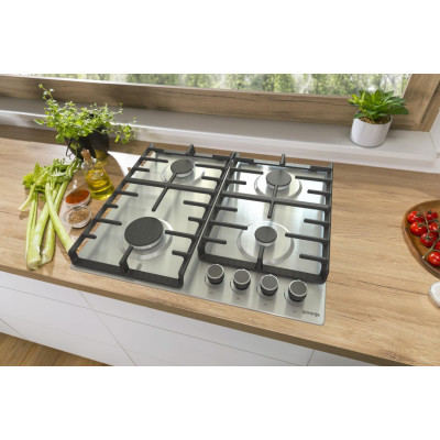 Комплект Gorenje (духовка електрична BO6737E02XK + варильна поверхня газова G642ABX), 743550, нерж. Комплект Gorenje (духовка електрична BO6737E02XK + варильна поверхня газова G642ABX), 743550, нерж.