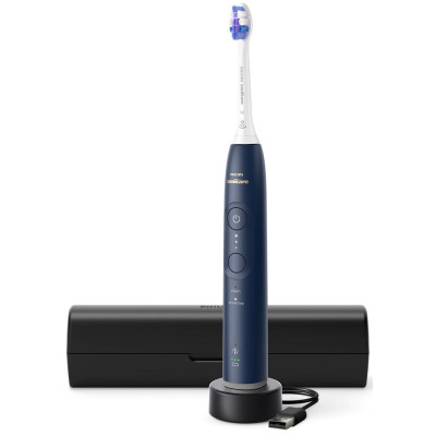 Щітка зубна електр. Philips, Sonicare 6100 Series, 62т. колив/хв, насадок-1, футляр, синій