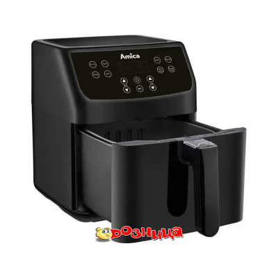 Мультипіч Amica 1850Вт, чаша-5.5л, сенсорне управл., 8 авто. программ, пластик, чорний Мультипіч Amica 1850Вт, чаша-5.5л, сенсорне управл., 8 авто. программ, пластик, чорний