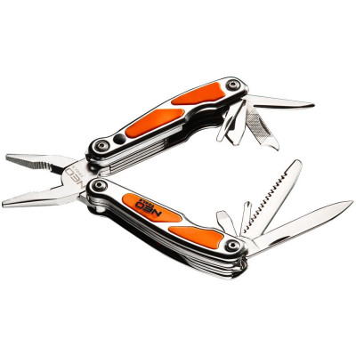 Neo Tools Мультитул, міні, 10 елементів, з LED Neo Tools Мультитул, міні, 10 елементів, з LED