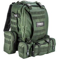 Neo Tools Рюкзак, 4в1, 40л, поліестер 600D, камуфляж