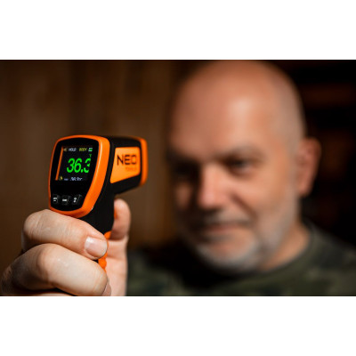 Neo Tools Пірометр, діапазон 32-42.9градусів, точність 0.2градуси, IP44