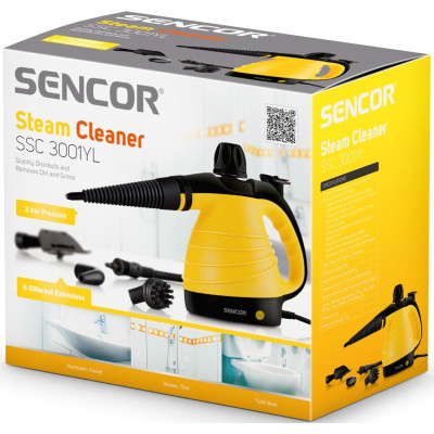 Sencor Пароочиститель SSC 3001 YL Sencor Пароочиститель SSC 3001 YL