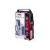 Набір для стрижки WAHL Color Pro Cordless, мережа+акум., тример,гребінець,ножиці, сталь, синій