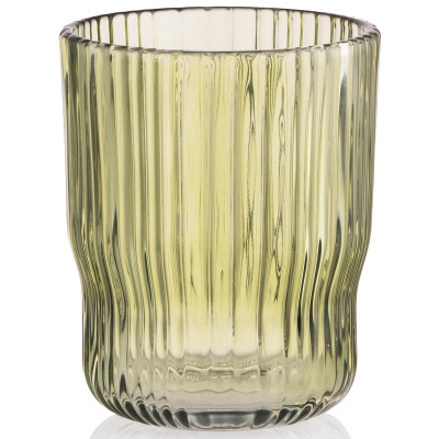 ARDESTO Набір склянок низьких 300мл, 2шт, скло, зелений