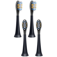 Насадки до зубних щіток Beurer SC 30/50 Premium Plaque Eraser, проти нальоту, 4 шт в комплекті, чорні