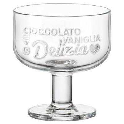 Креманка Bormioli Rocco Graphica, 280 мл, скло, прозорий Креманка Bormioli Rocco Graphica, 280 мл, скло, прозорий