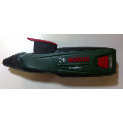 Пістолет клейовий акумуляторний Bosch GluePen 3.6В 1.5А·год стрижні 7мм подача 2г/хв 170° 0.14кг